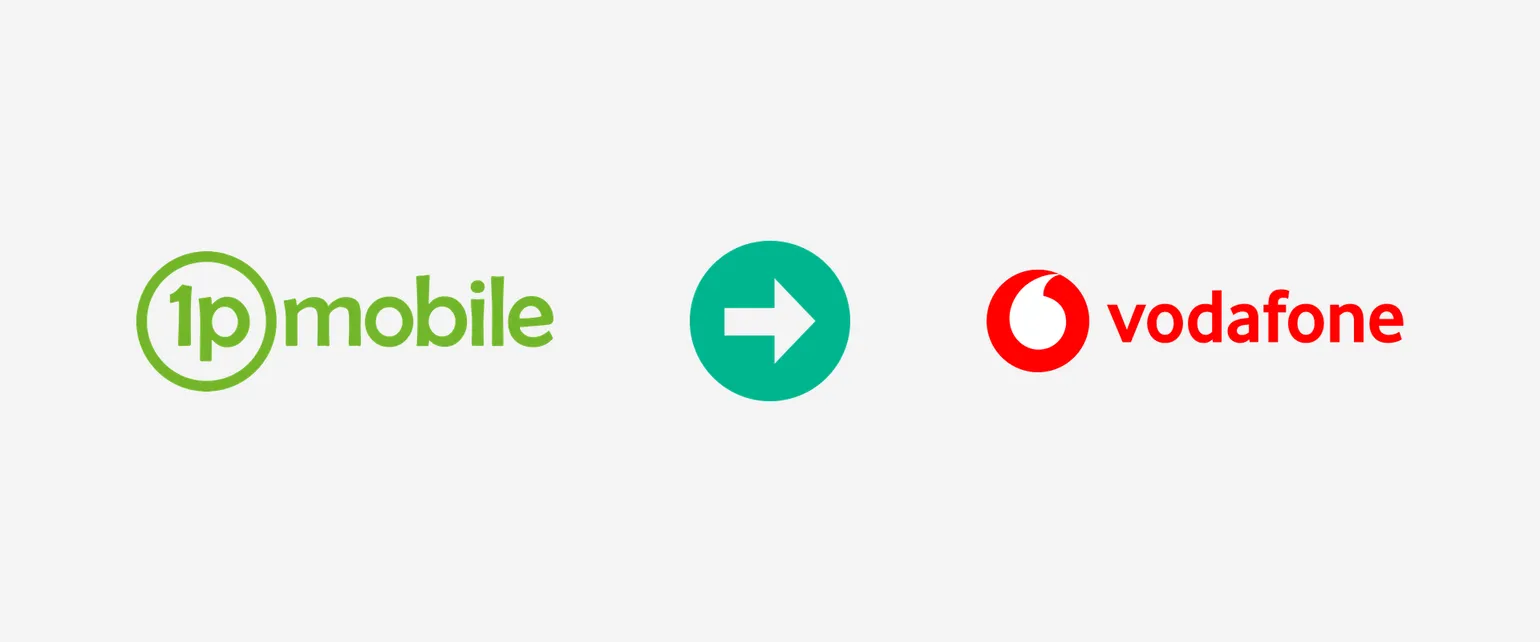 Switch from 1pMobile to Vodafone and keep your number using a PAC code
