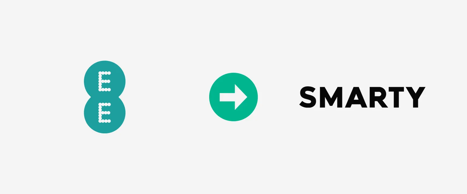Switch from EE to SMARTY and keep your number using a PAC code