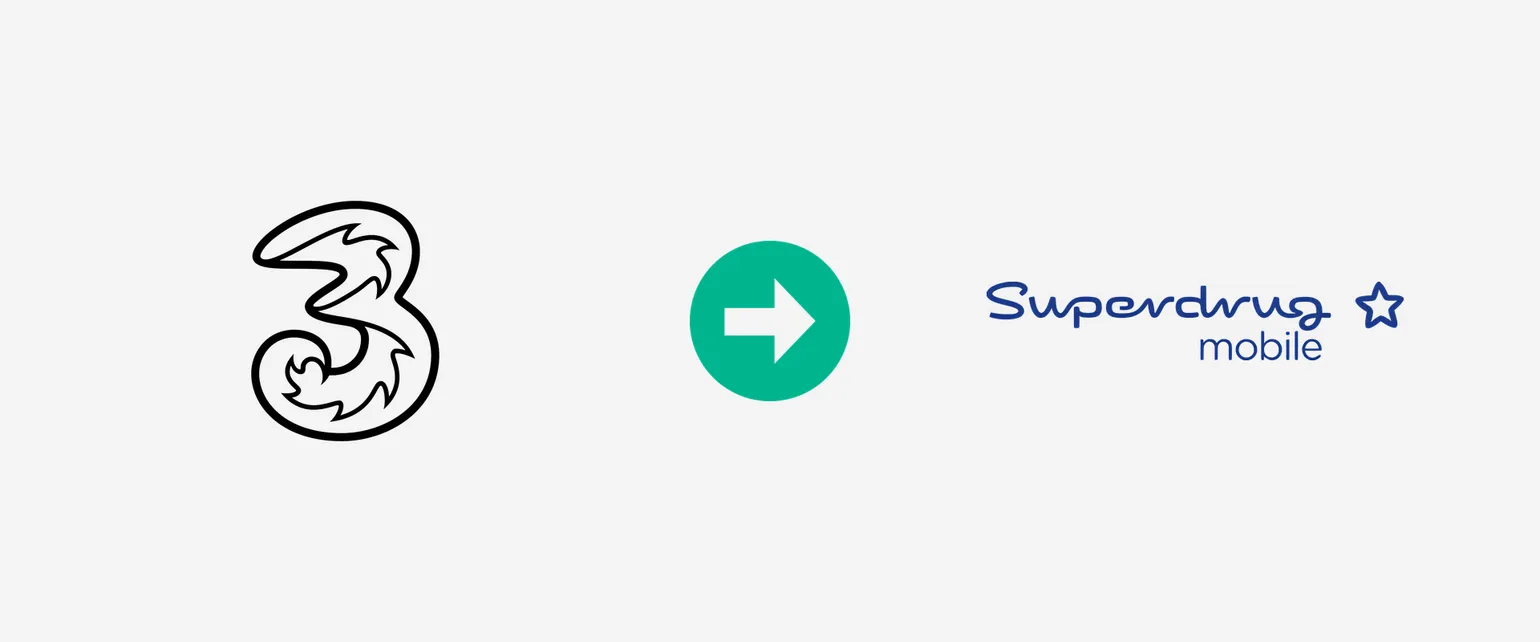 Switch from Three to Superdrug Mobile and keep your number using a PAC code
