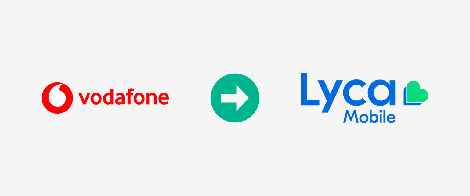 Switch from Vodafone to Lycamobile and keep your number using a