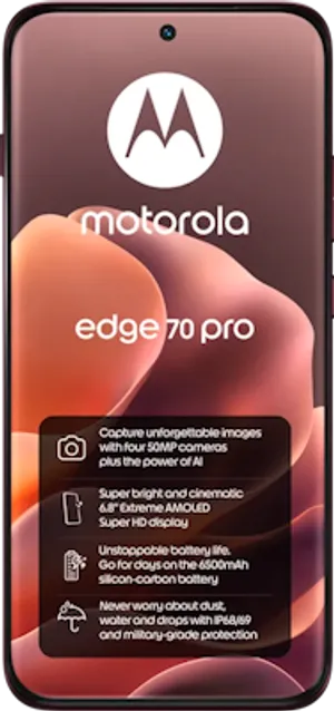 Motorola Edge 70 Pro Zinfandel