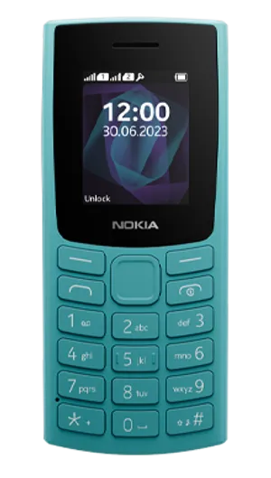 Nokia 105 (2024) Cyan