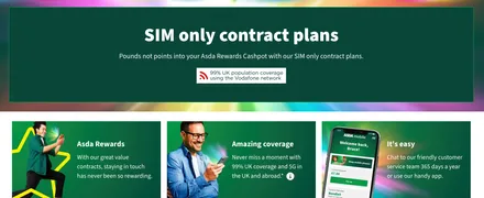 Asda Mobile now offer 12 and 24 month SIM only contracts