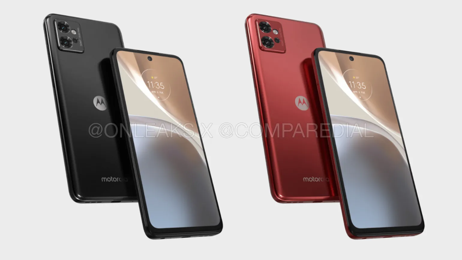 Motorola Moto G32 official press renders