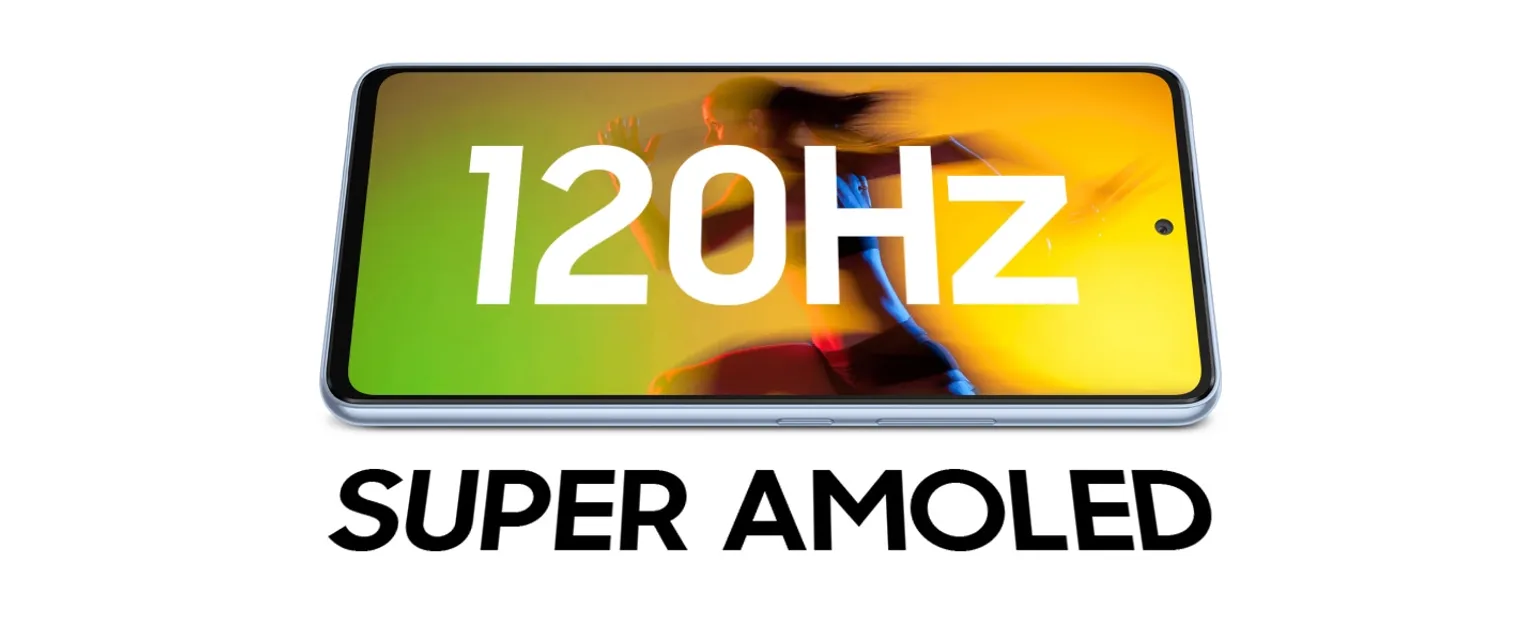 Samsung Galaxy A53 120Hz display