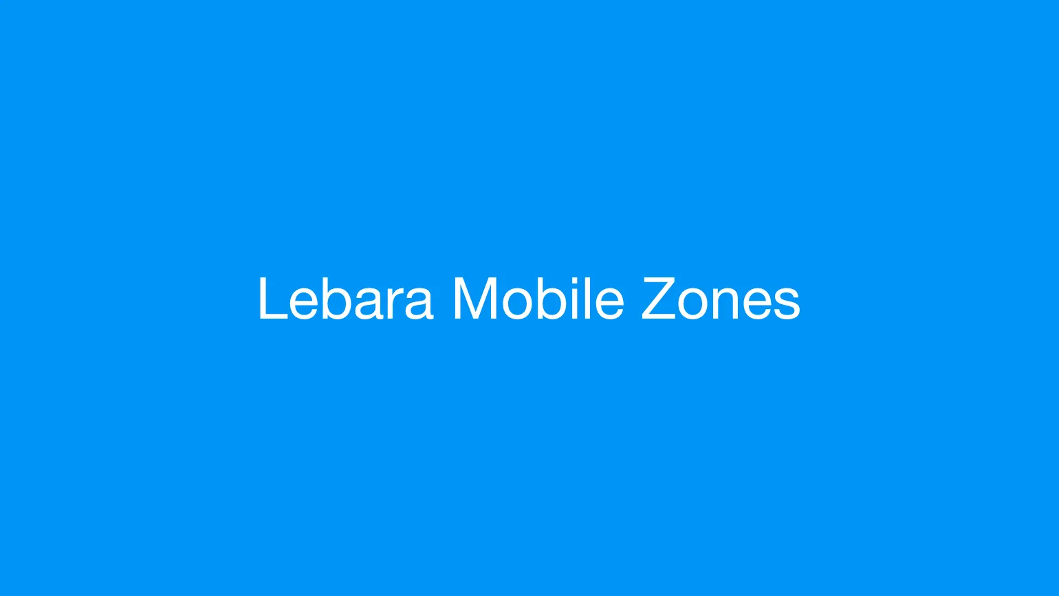 Lebara Mobile Zones