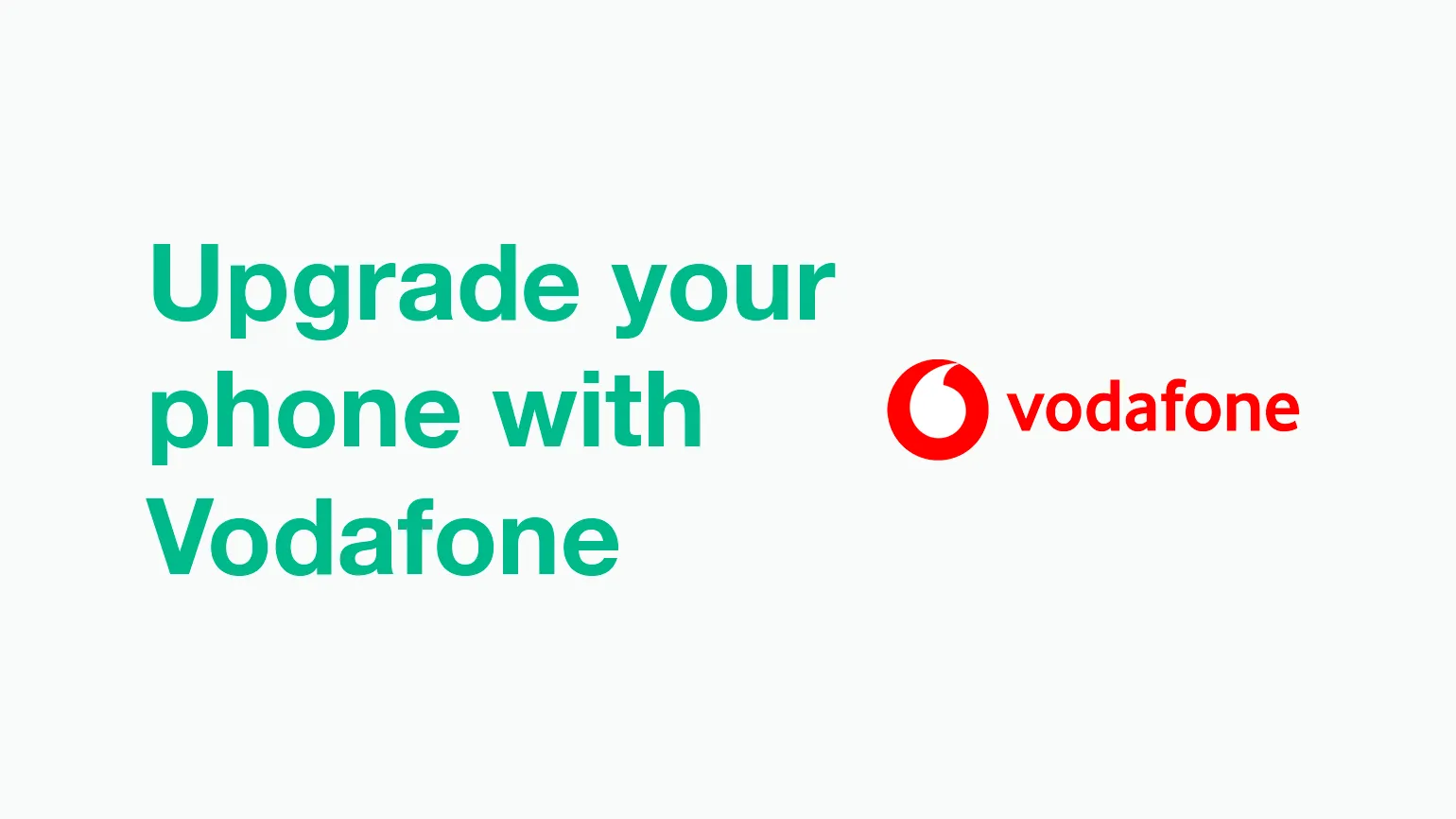 Upgrading your phone on Vodafone