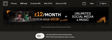 VOXI running triple data offer on select plans if you sign up before 22 January